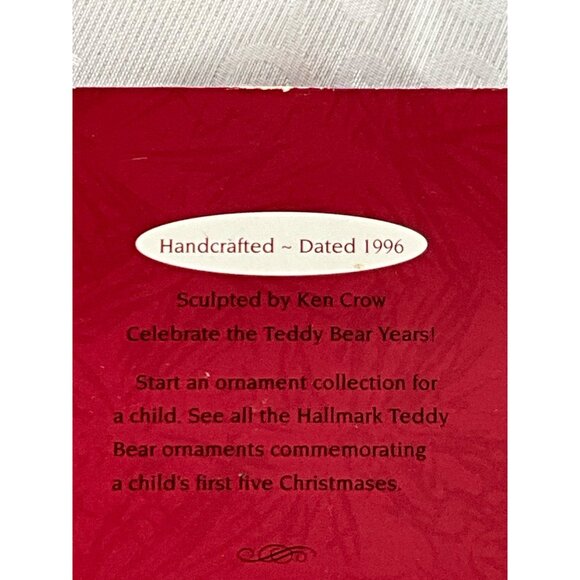 Hallmark Keepsake 1996 Panda Ornament "My 4th Christmas" Childs Age Collection H - Picture 4 of 6